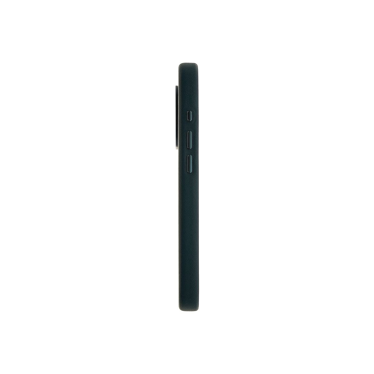 Kožený MagSafe kryt pro iPhone 16 Pro Dviced – modrý - náhled 2