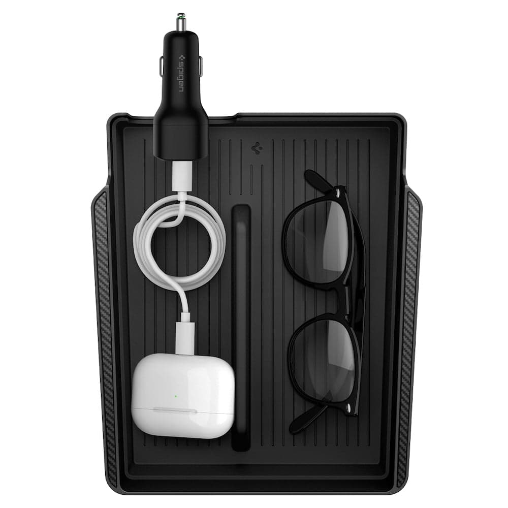 Organizér do loketní opěrky Spigen Tesla Armrest Console Organizer - černý - náhled 3