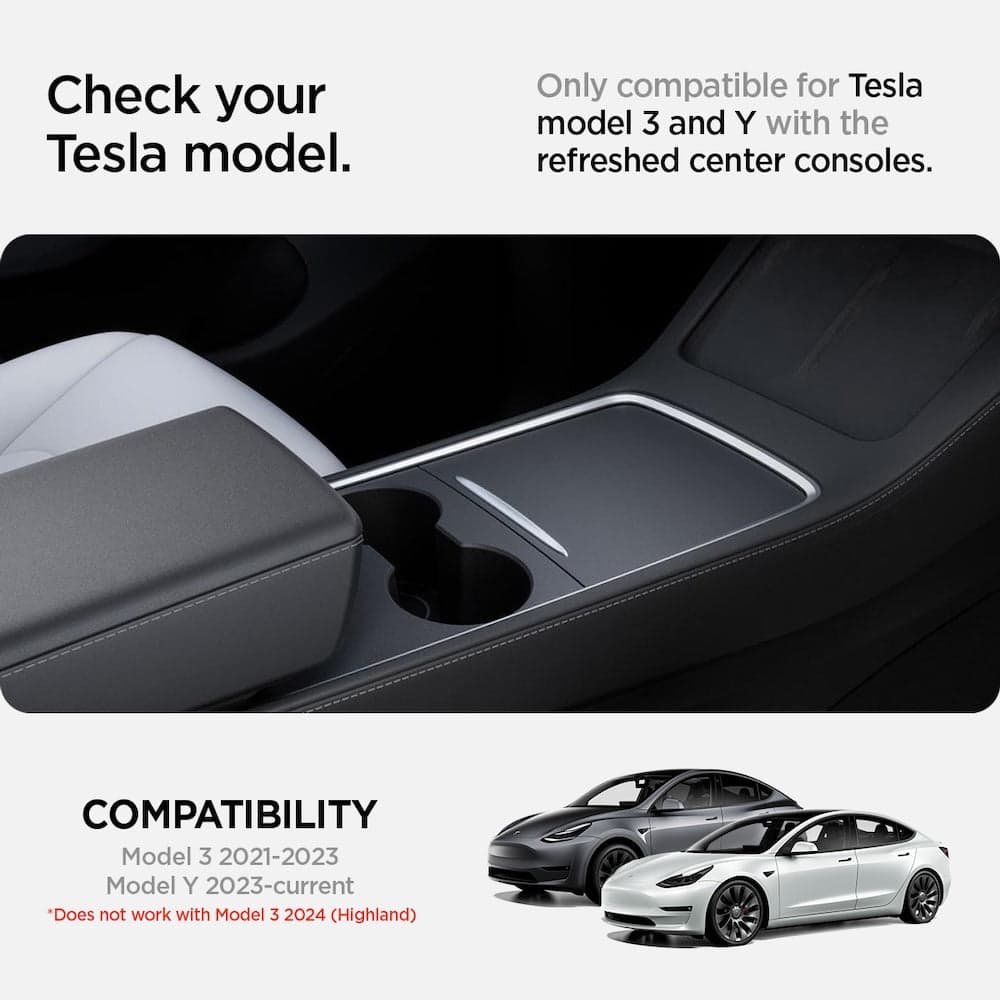 Organizér do loketní opěrky Spigen Tesla Armrest Console Organizer - černý - náhled 4