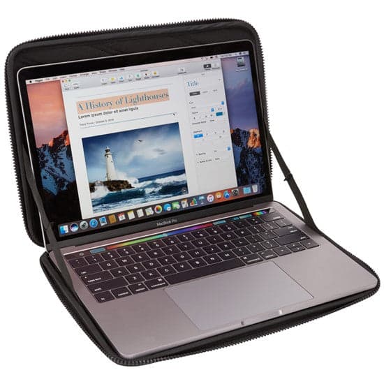Pouzdro na MacBook 16" Thule Gauntlet 4 TGSE2355 - modré - náhled 5