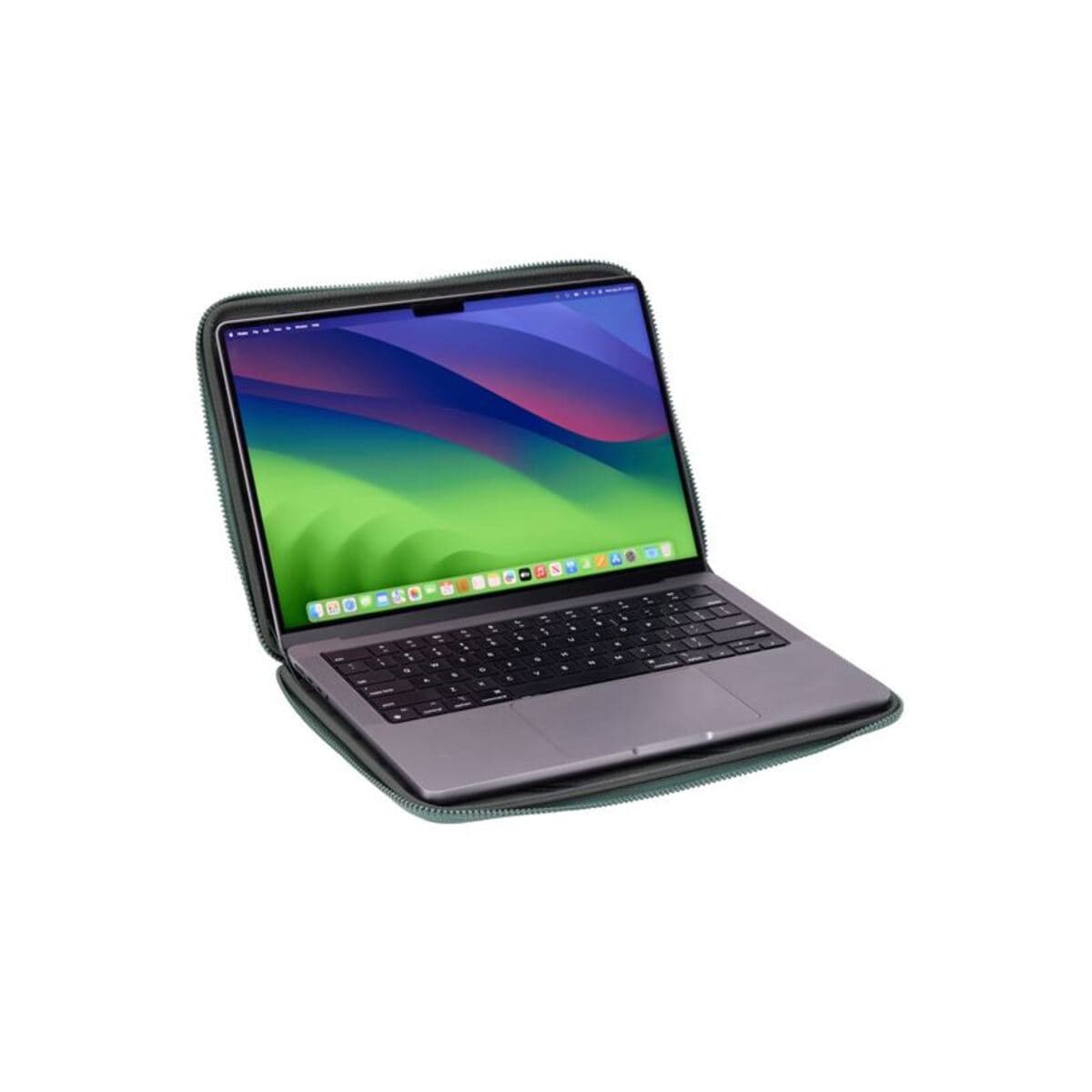 Pouzdro na MacBook 14" Thule Gauntlet 5 - zelené - náhled 3