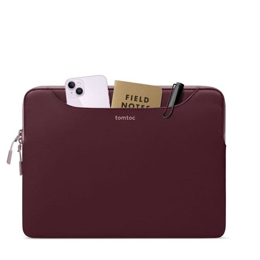 Brašna a návlek v jednom pro MacBook 13,5" Tomtoc Light-A21 - fialové - náhled 3