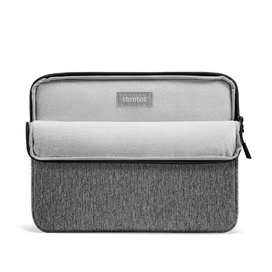 Pouzdro pro iPad 10,9" / iPad Pro 11" tomtoc Sleeve - šedé - náhled 2