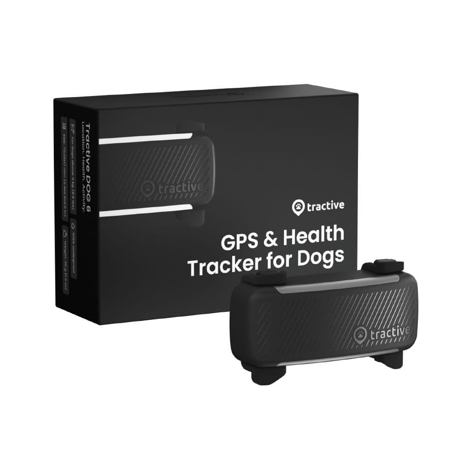 GPS tracker pro psy Tractive DOG 6 s monitoringem zdraví a štěkání - náhled 1