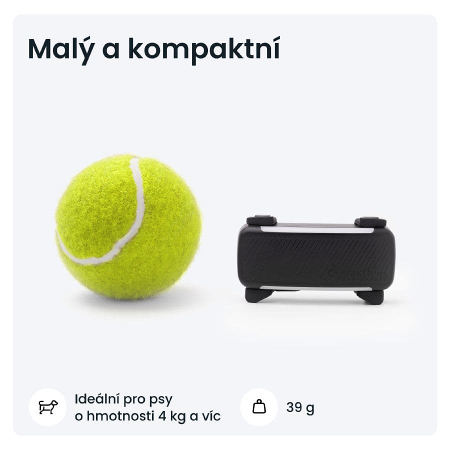 GPS tracker pro psy Tractive DOG 6 s monitoringem zdraví a štěkání - náhled 2