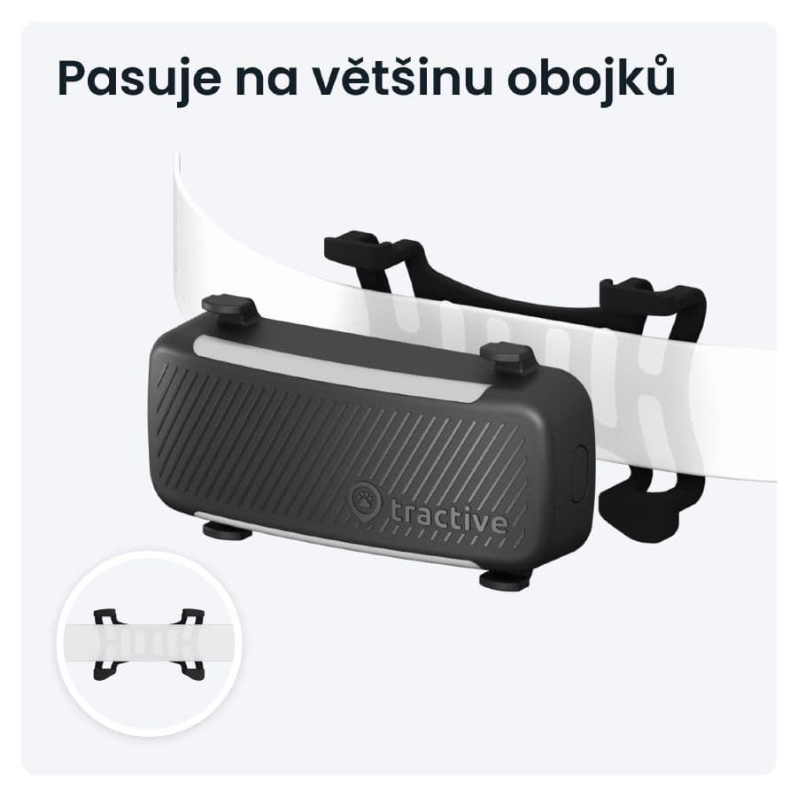 GPS tracker pro psy Tractive DOG 6 s monitoringem zdraví a štěkání - náhled 3