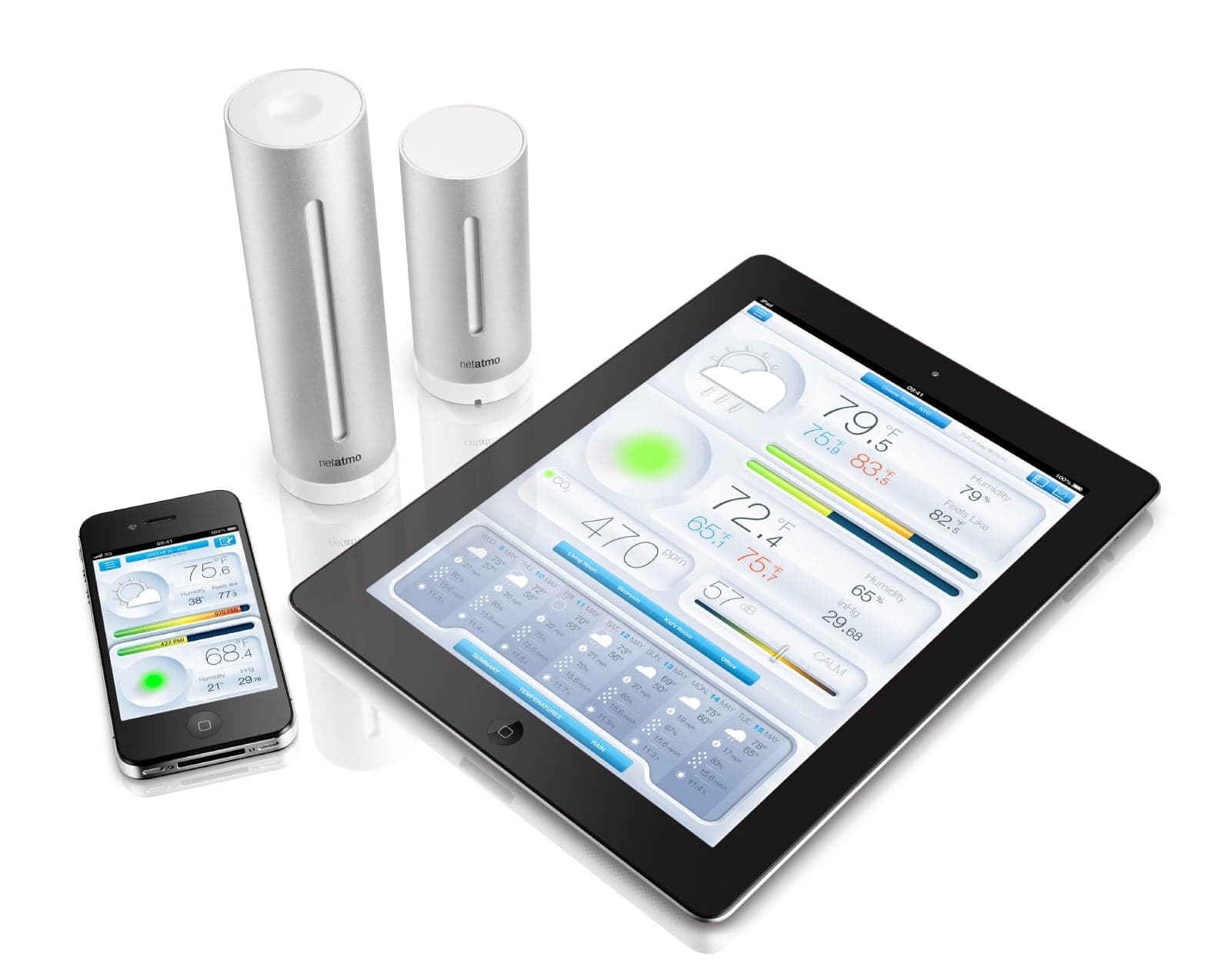 Meteostanice Netatmo Urban Weather station - náhled 2