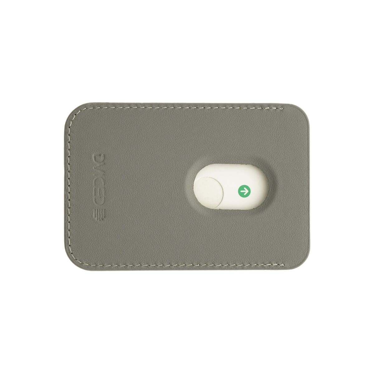 Kožená MagSafe peněženka Dviced s podstavcem – šedá - náhled 3