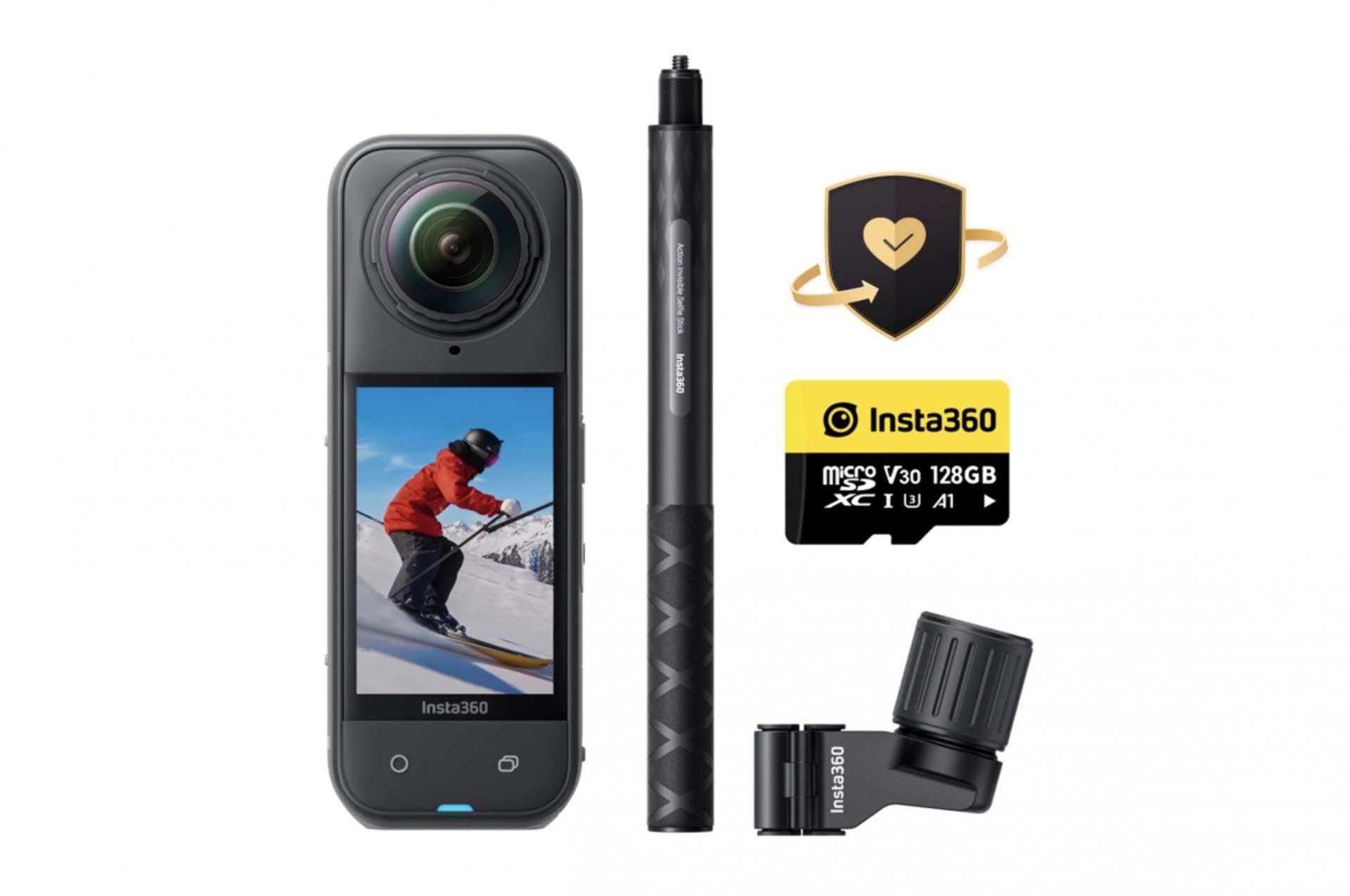Akční kamera Insta360 X5 – Ski Bundle INST757