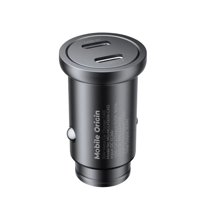 Nabíječka do auta Mobile Origin CA13 Dual Car Charger 30W USB-C
