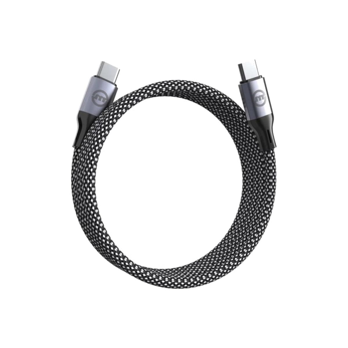Magnetický kabel USB-C na USB-C Mobile Origin 1 m - černý
