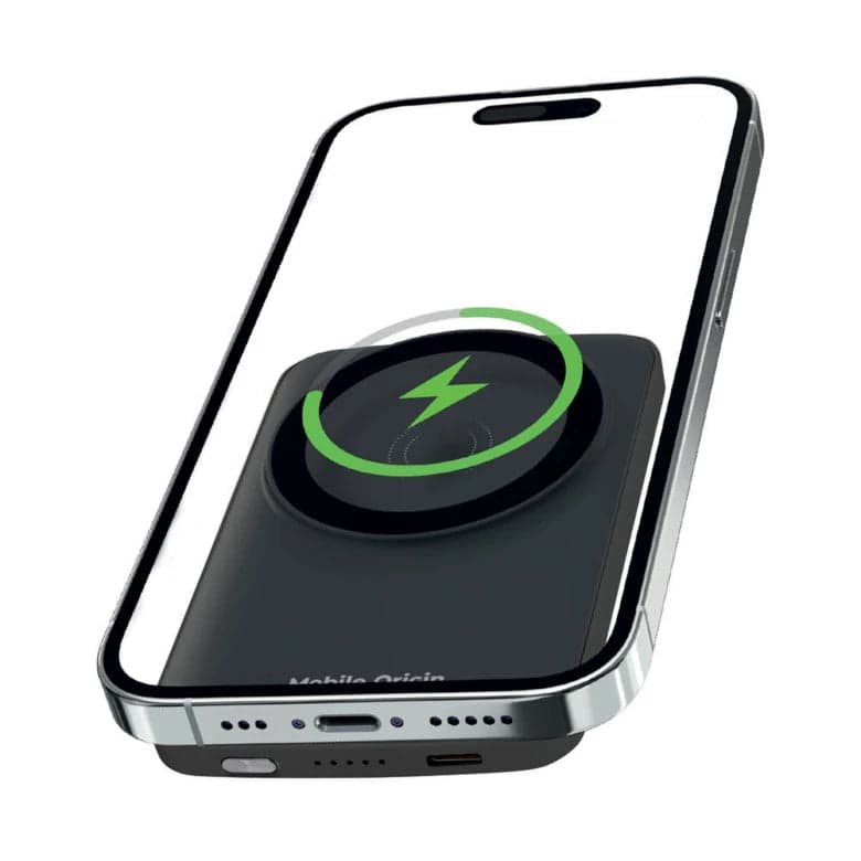 Powerbanka Mobile Origin Wireless Magnetic PowerBank PB10 5 000 mAh - náhled 3