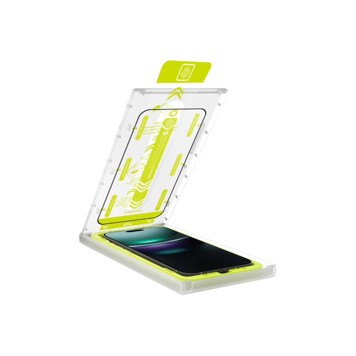 Ochranné sklo pro iPhone 17 Pro Mobile Origin Screen Guard s aplikátorem, úplným pokrytím - 2 ks - náhled 3