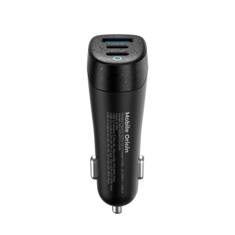 100W autonabíječka Mobile Origin CA25 - 2× USB-C + USB-A - náhled 5