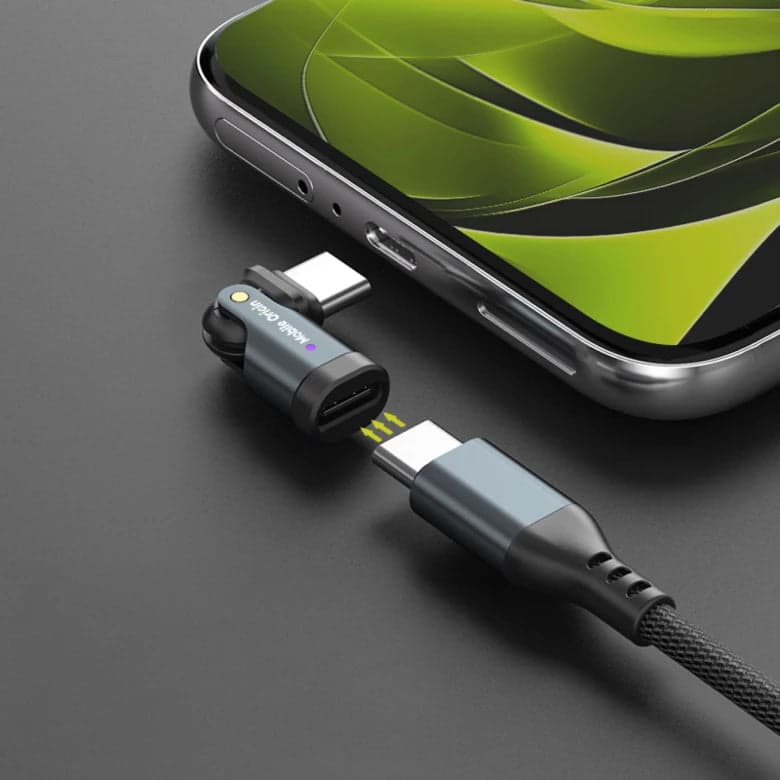 240W USB-C otočný adaptér Mobile Origin CB5 - náhled 3