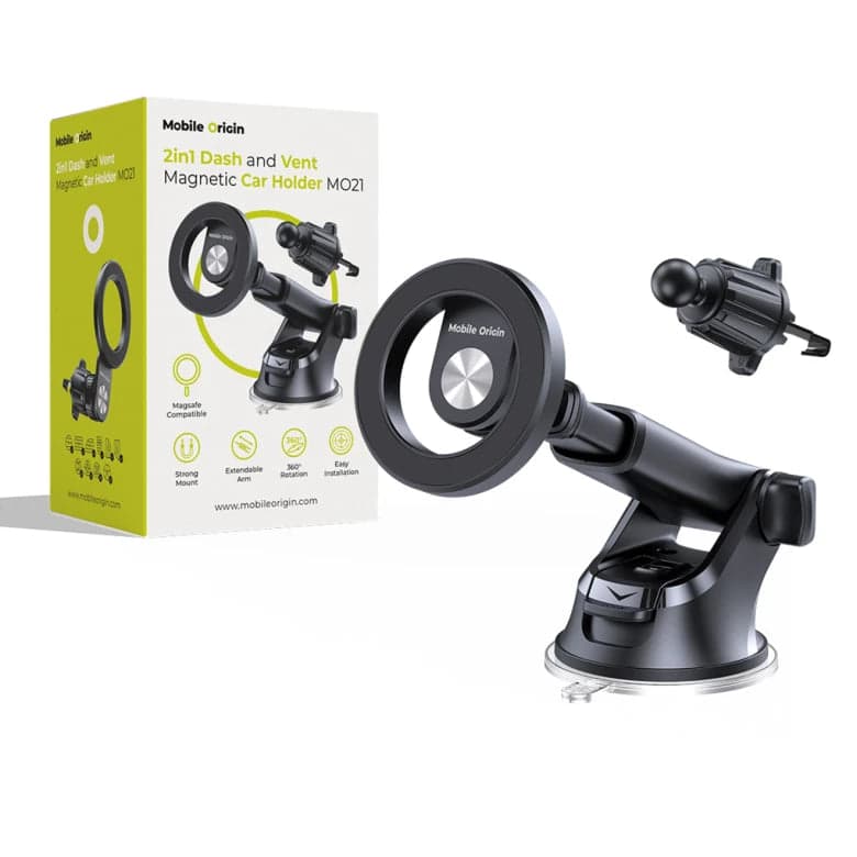 Držák do auta Mobile Origin 2in1 Dash and Vent Magnetic Car Holder MO21 - náhled 4