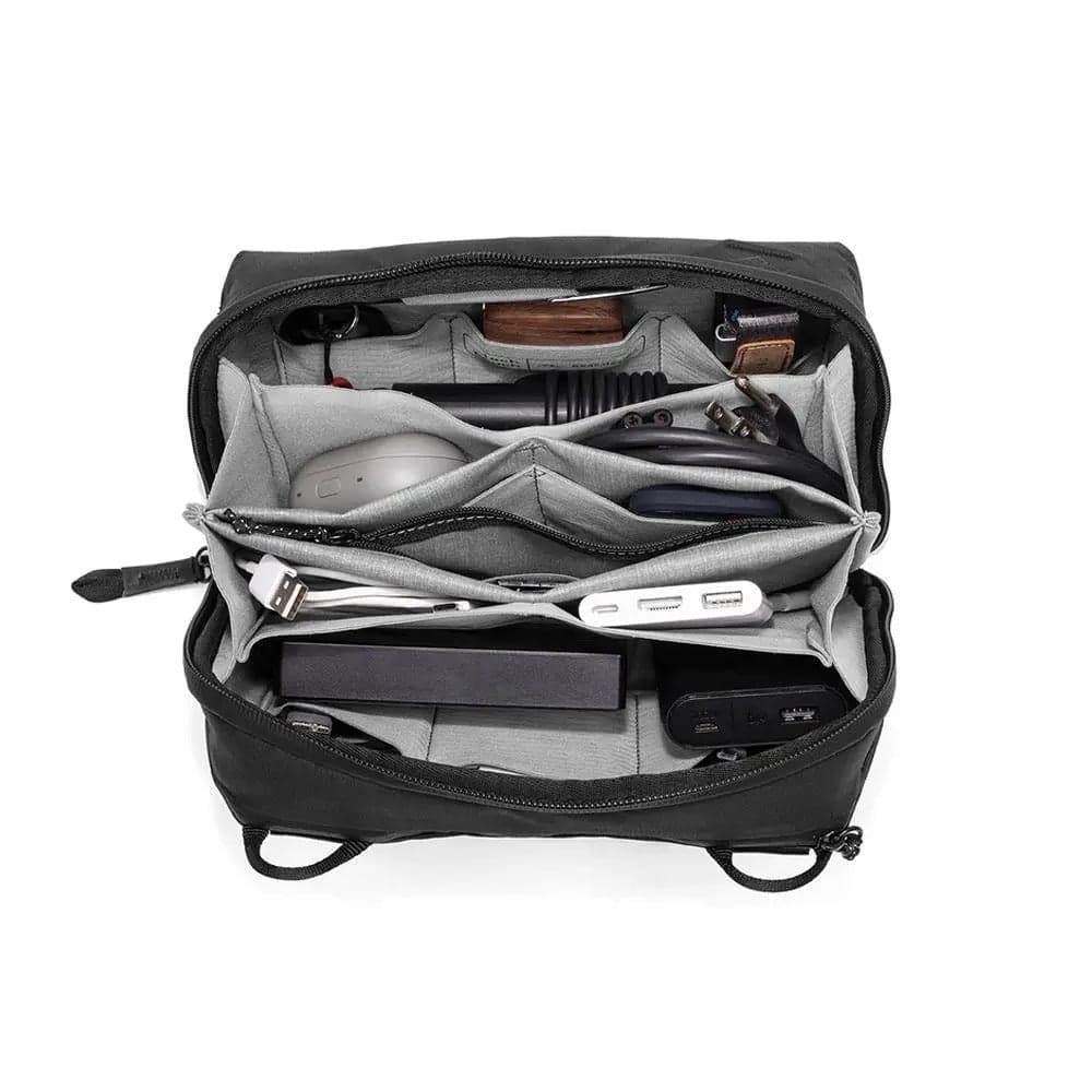 Organizér s jednoduchým přístupem Peak Design Tech Pouch - černý - náhled 2