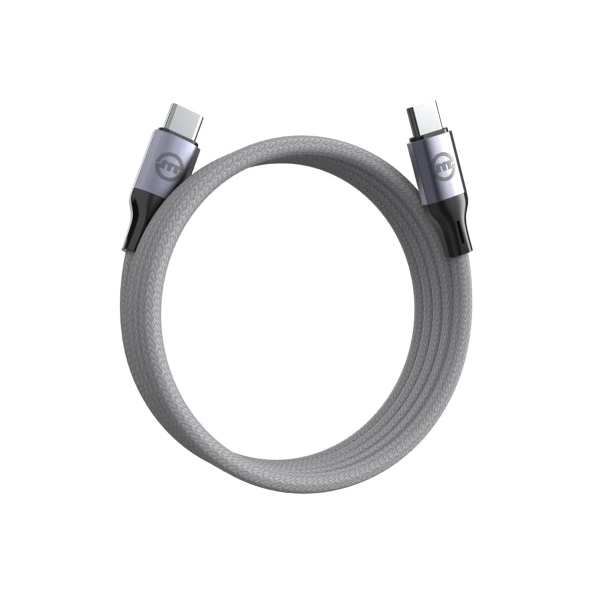 Magnetický kabel USB-C na USB-C Mobile Origin 1 m - bílý