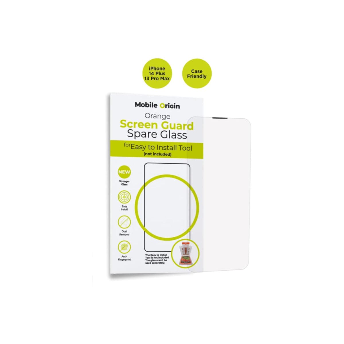 Ochranné sklo pro iPhone 14 Plus/13 Pro Max Mobile Origin Screen Guard Spare Glass