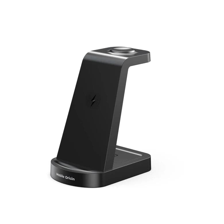 Bezdrátová nabíječka Mobile Origin 3in1 Wireless Charger PW14 MagSafe Compatible - černá - náhled 2