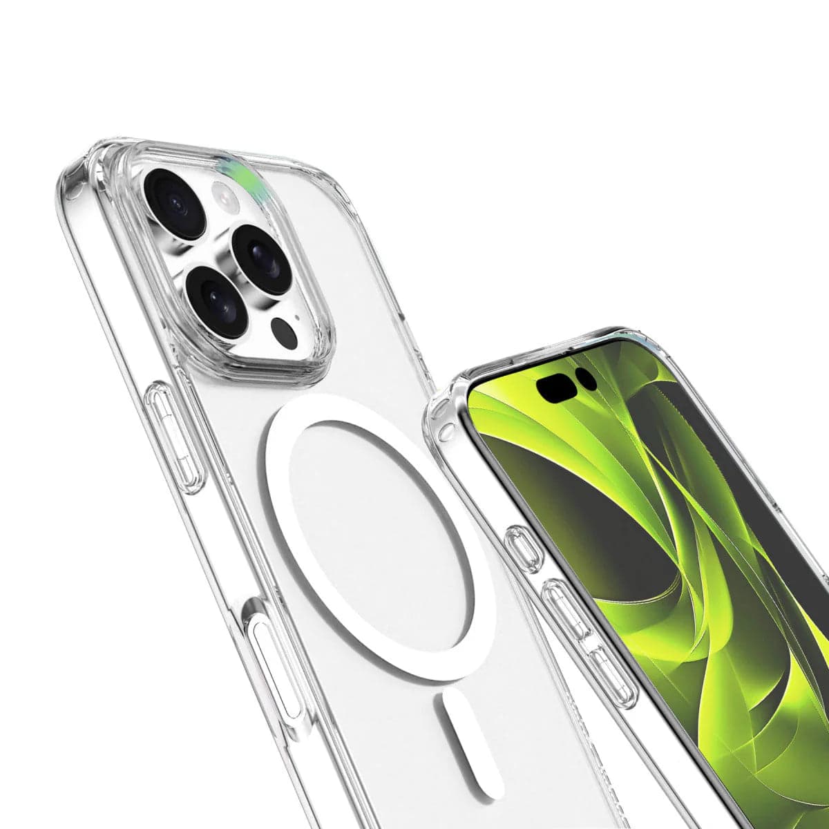MagSafe kryt iPhone 16 Pro Max Mobile Origin Easy Hybrid - průhledný - náhled 2