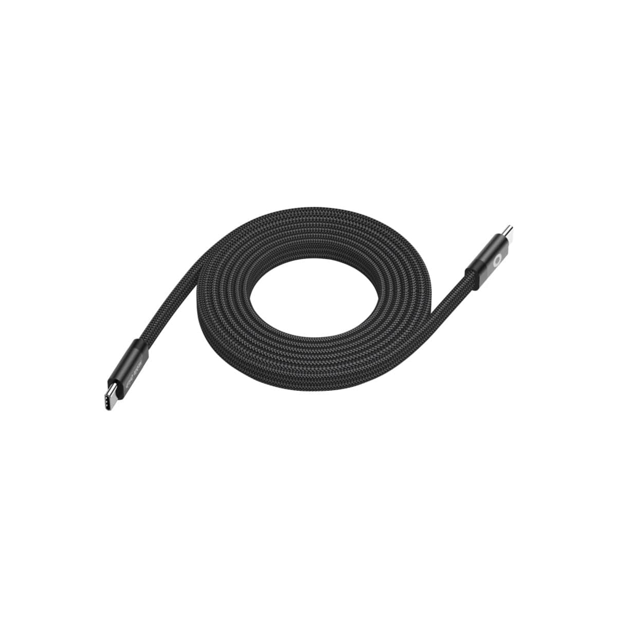 Magnetický 60W nabíjecí kabel Mobile Origin Original Flat Cable USB-C / USB-C 1 m - černý - náhled 4