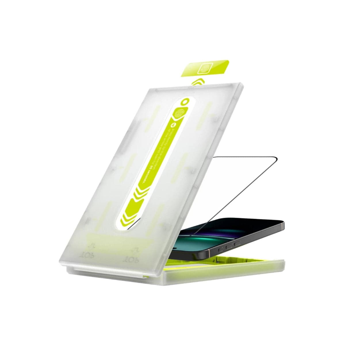 Ochranné sklo pro iPhone 17 Mobile Origin Screen Guard s aplikátorem, úplným pokrytím - 2 ks - náhled 2