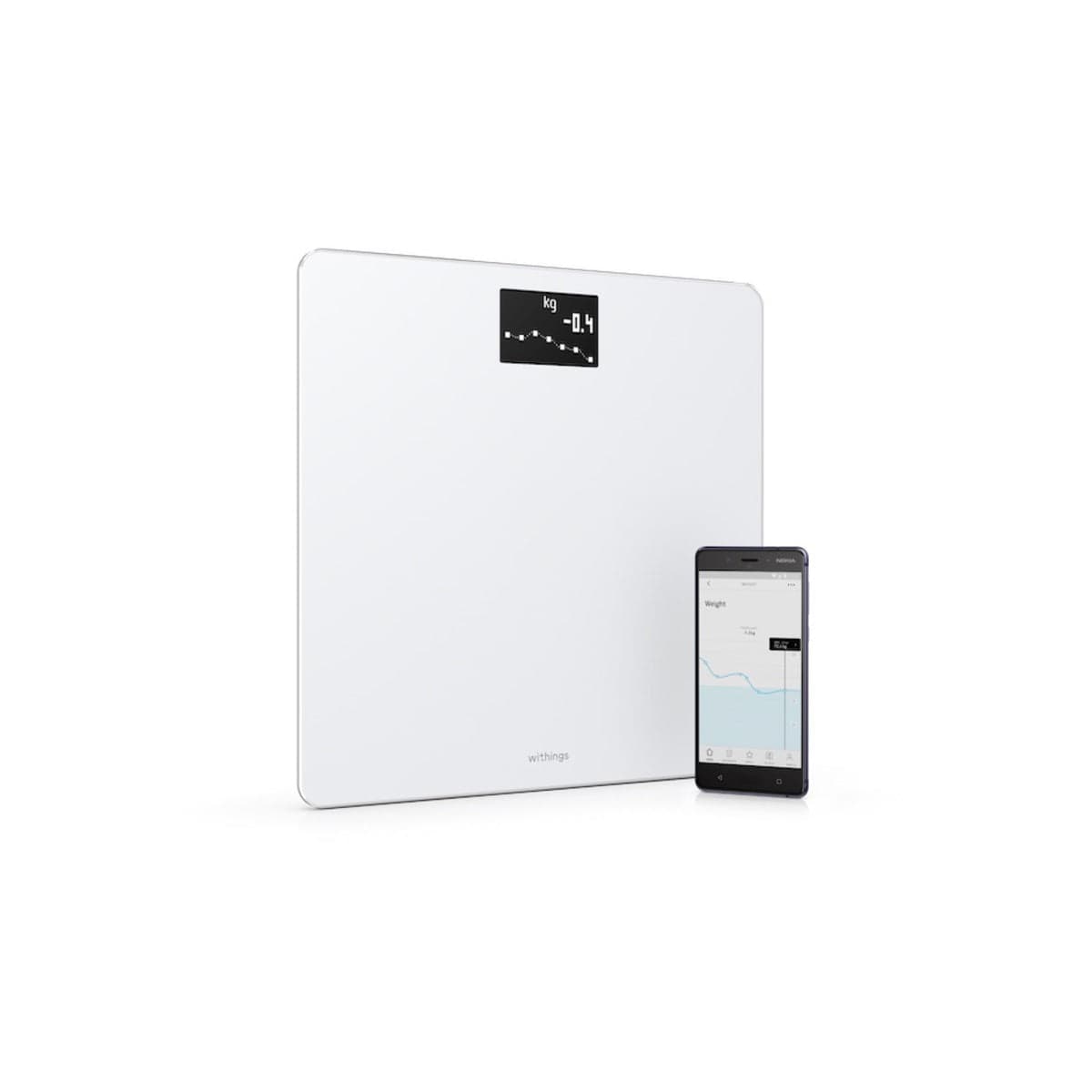 Osobní váha Withings Body - bílá - náhled 3