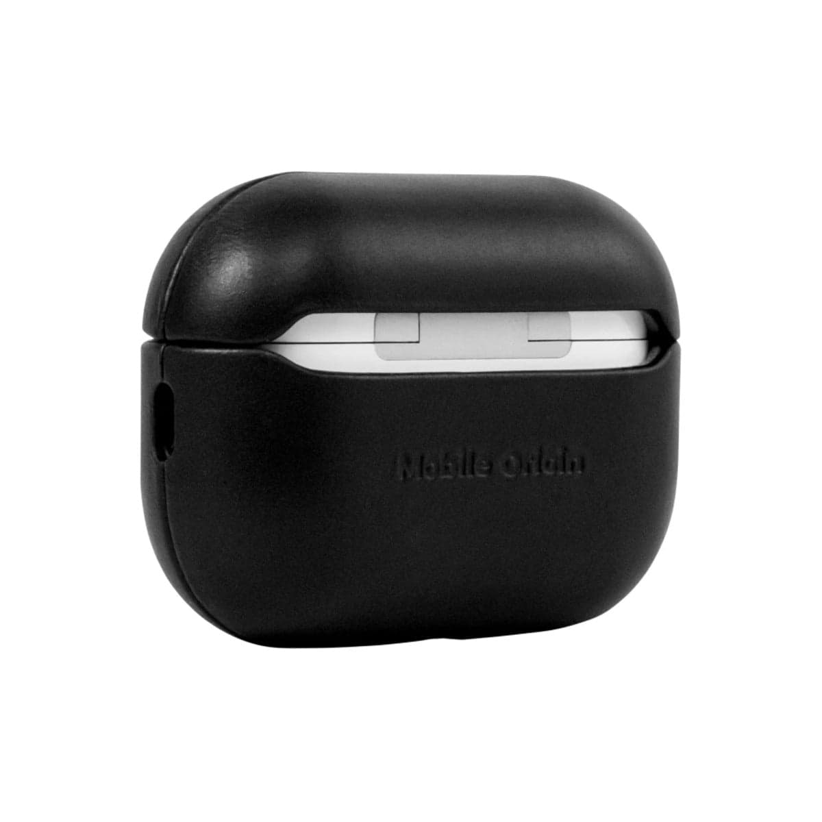 Kožené pouzdro pro AirPods Pro 2 Mobile Origin Leather Case - černé - náhled 2