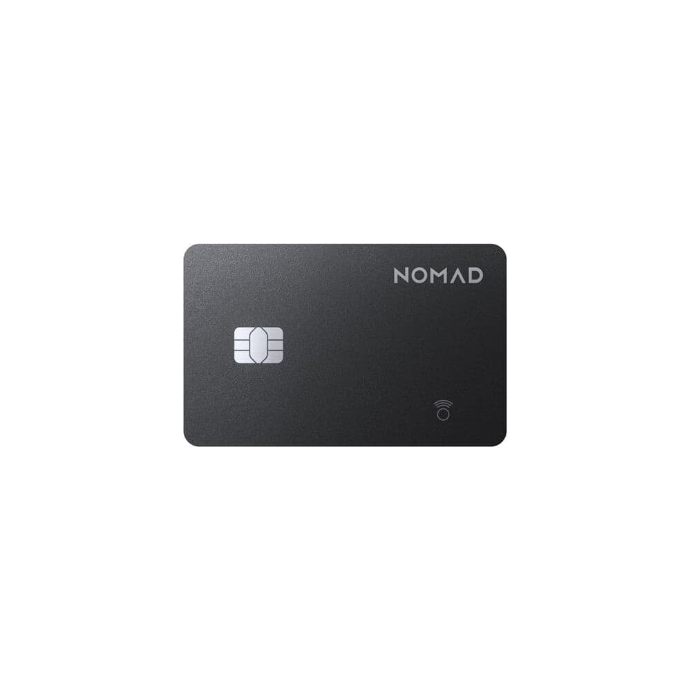 Lokalizační karta s Apple Find My a MagSafe Nomad Tracking Card Pro - černá