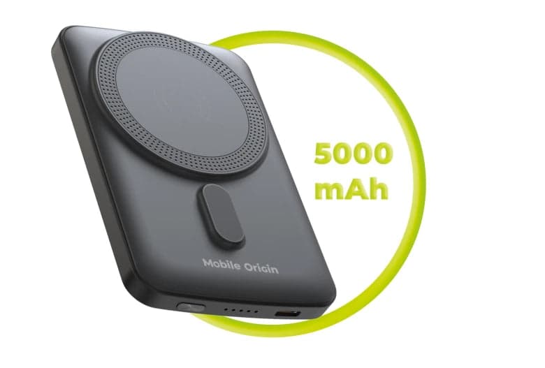 Powerbanka Mobile Origin Wireless Magnetic PowerBank PB10 5 000 mAh - náhled 4