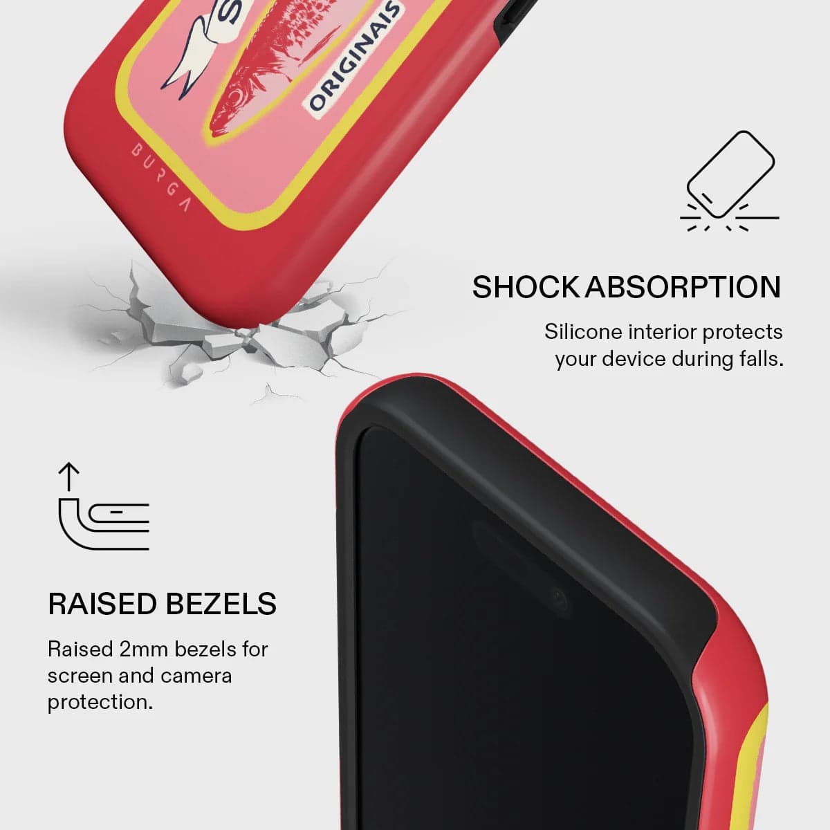 Kryt pro iPhone 17 Burga Gourmet Tough MagSafe Case - retro plechovka - náhled 4