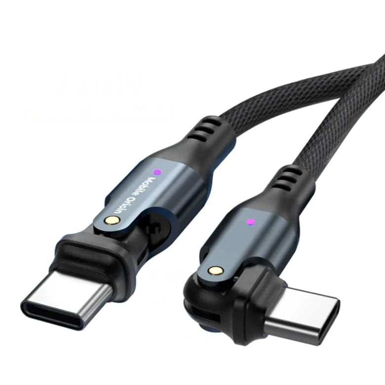 Kabel Mobile Origin 240W Rotating Cable USB-C na USB-C 1 m - náhled 3