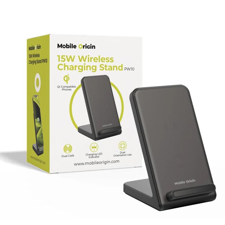Bezdrátová nabíječka Mobile Origin 15W Wireless Charging Stand PW10 - náhled 4