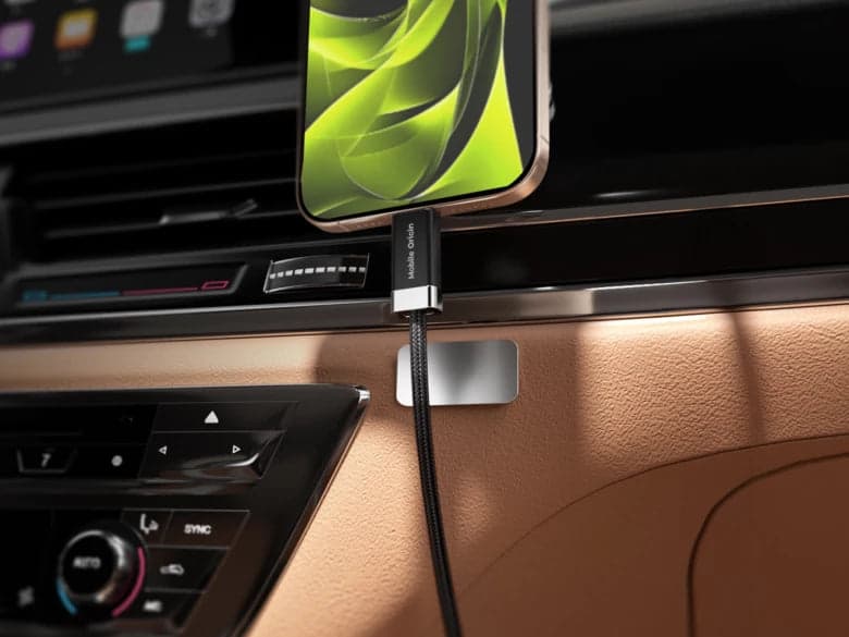 27W USB-C kabel USB-C/USB-A Mobile Origin CB6 1,5 m - náhled 3