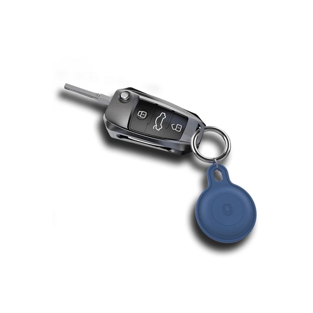 Přívěšek pro AirTag Mobile Origin Airtag Outdoor KeyChain - fialový - náhled 3