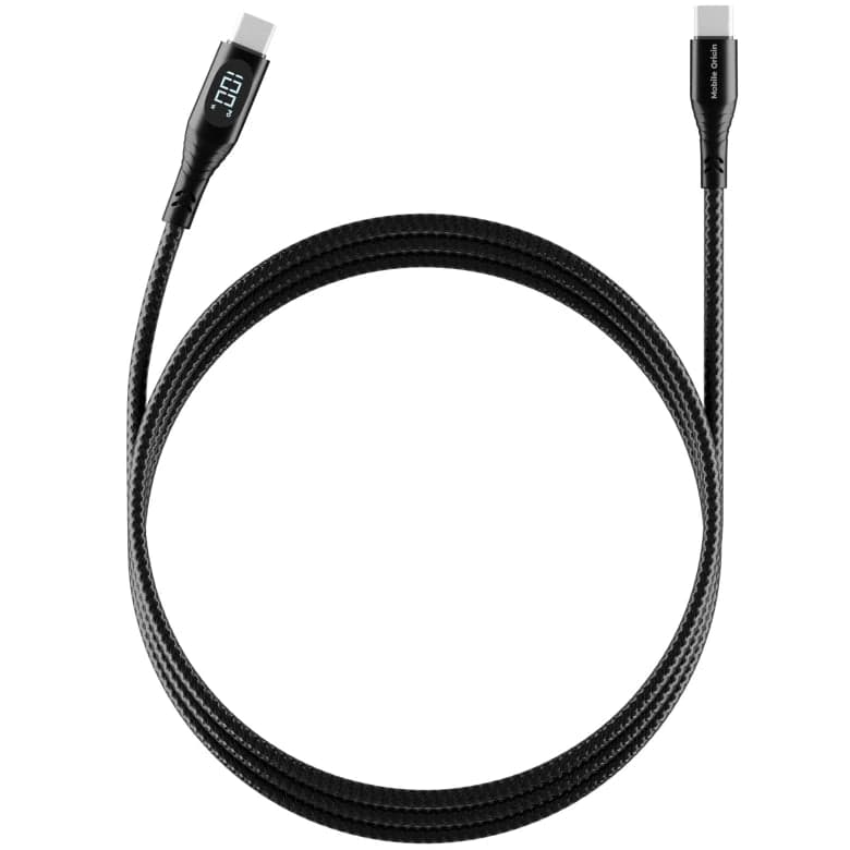 Kabel Mobile Origin 100W Display Cable USB-C na USB-C 1,5 m - náhled 2