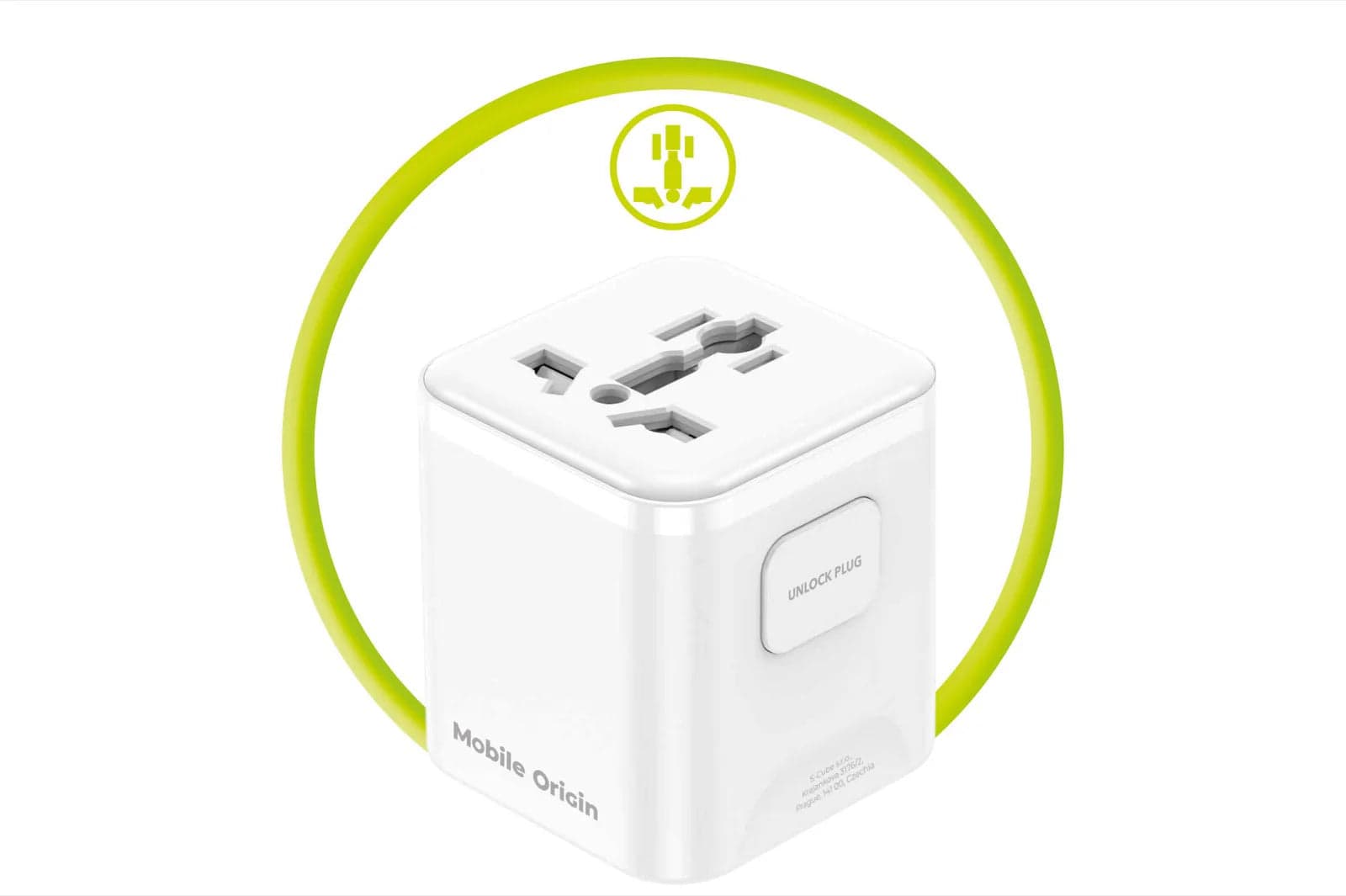30W univerzální cestovní adaptér Mobile Origin Universal Travel Adapter PW30 - náhled 3