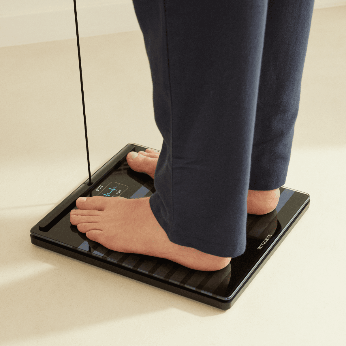 Chytrá zdravotní stanice Withings Body Scan - černá - náhled 5