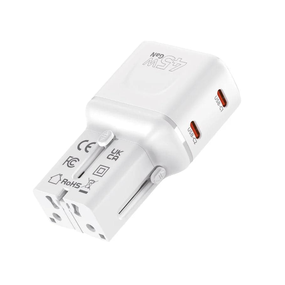 45W univerzální cestovní adaptér Mobile Origin Travel Adapter PW26