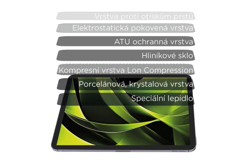 Tvrzené sklo pro iPad Pro 11” (M5 / M4) Mobile Origin EasyGlass - náhled 4