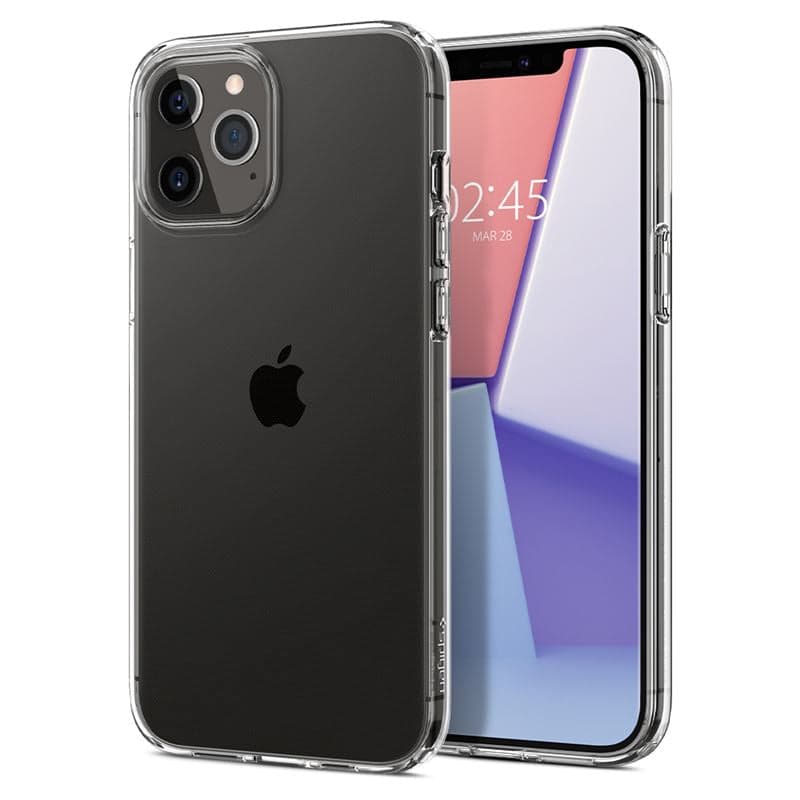 Kryt na iPhone 12 / 12 Pro Spigen Crystal Flex - průhledný - náhled 2