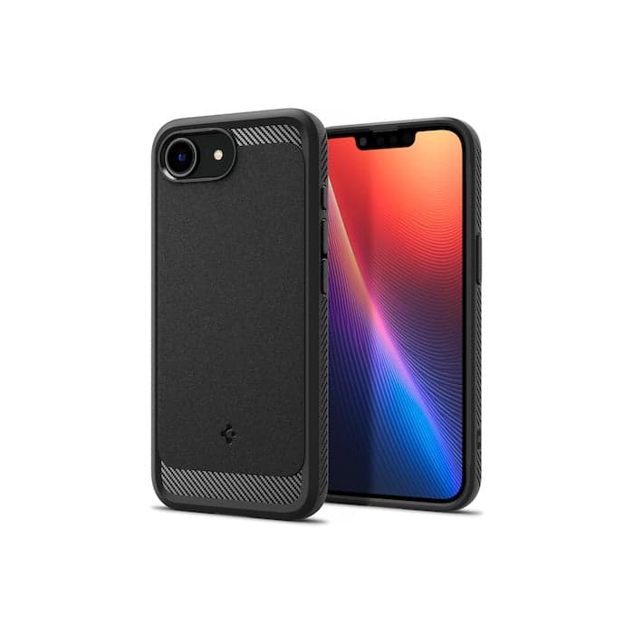 MagSafe kryt pro iPhone 16e Spigen Rugged Armor - černý - náhled 2
