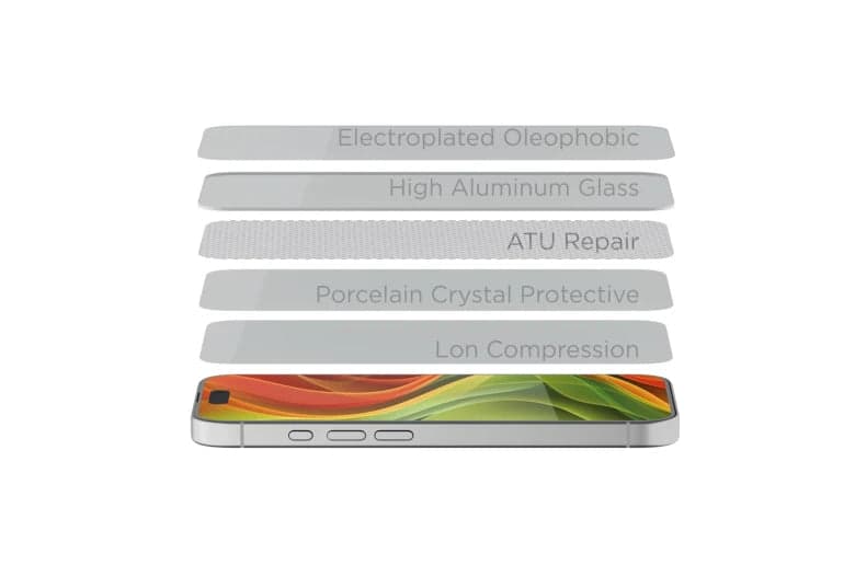 Ochranné sklo pro iPhone 11/XR Mobile Origin Screen Guard s aplikátorem - náhled 5