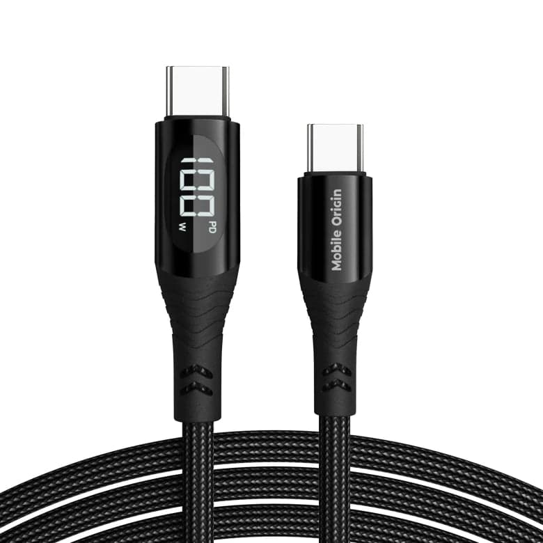 Kabel Mobile Origin 100W Display Cable USB-C na USB-C 1,5 m