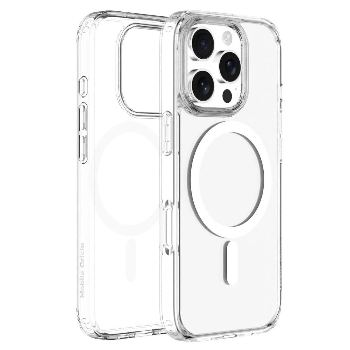 MagSafe kryt iPhone 16 Pro Max Mobile Origin Easy Hybrid - průhledný