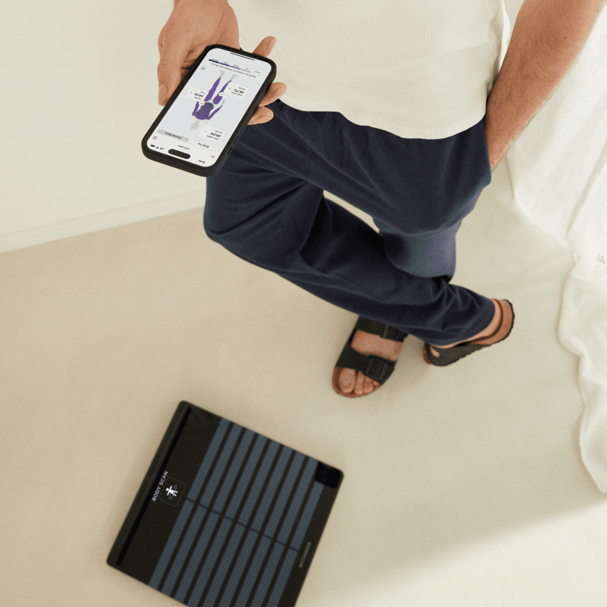 Chytrá zdravotní stanice Withings Body Scan - černá - náhled 3