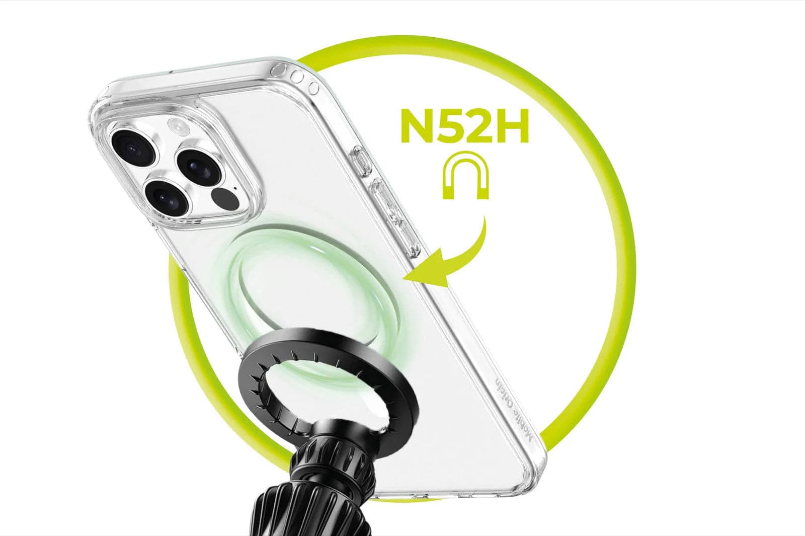 MagSafe kryt iPhone 16 Pro Max Mobile Origin Easy Hybrid - průhledný - náhled 3