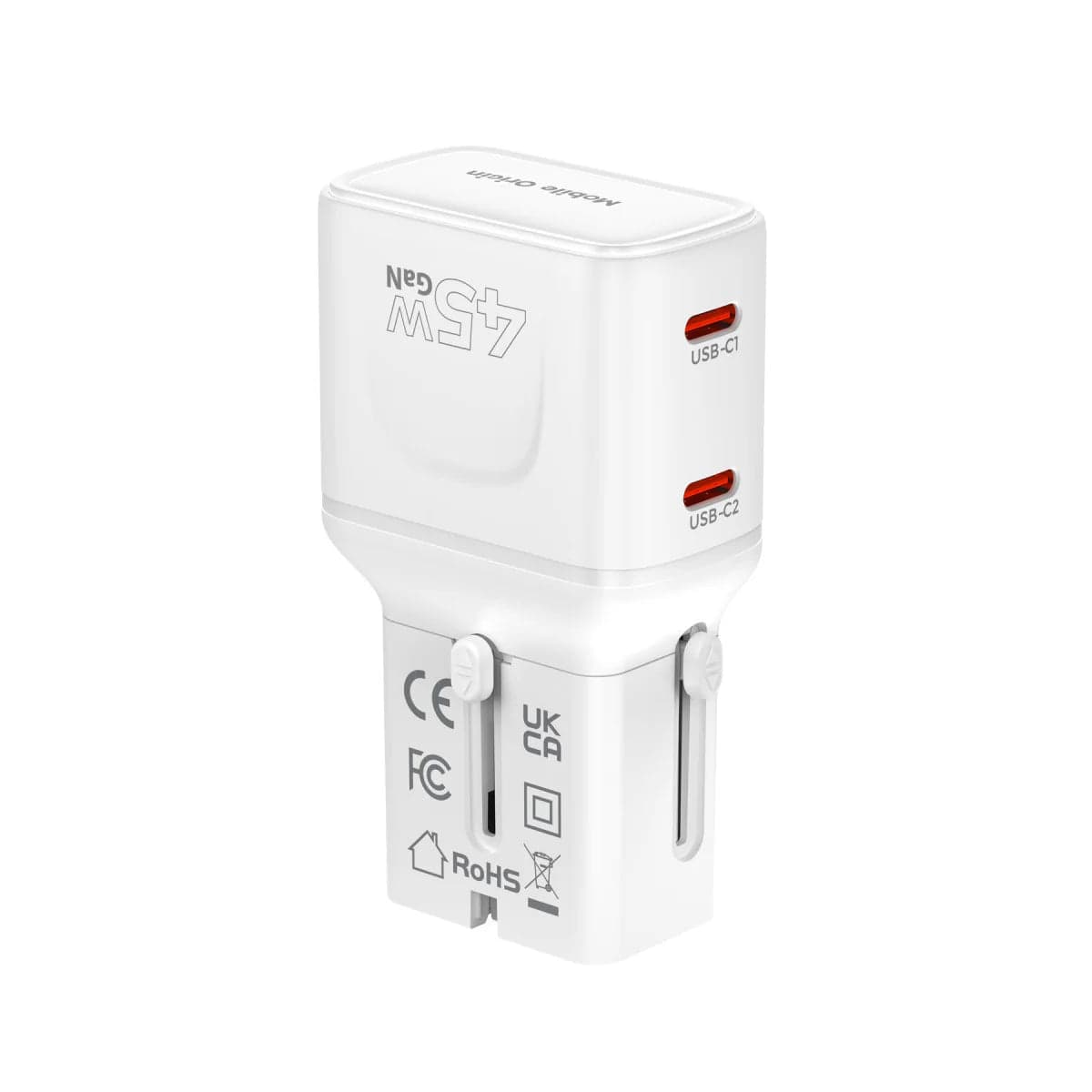 45W univerzální cestovní adaptér Mobile Origin Travel Adapter PW26 - náhled 2