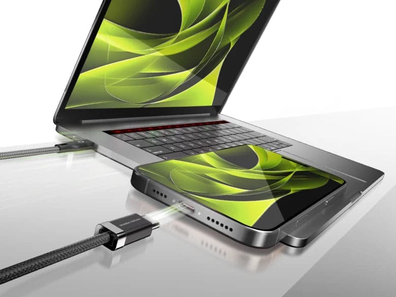 60W USB-C kabel USB-C/USB-C Mobile Origin CB6 1,5 m - náhled 4